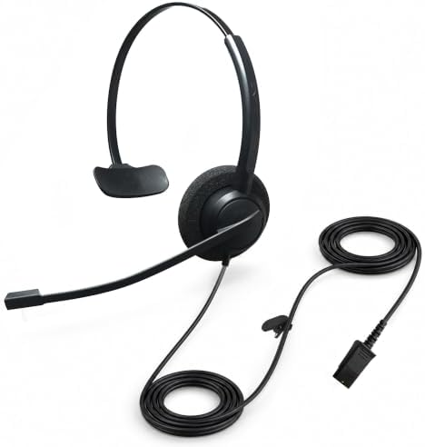 Crystal 2731 QD Wired Headset with Noise Cancelling Microphone by ADDASOUND