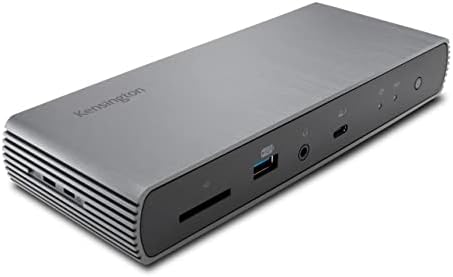 Kensington SD5780T Thunderbolt 4 Dual 4K Docking Station with up to 100W power Delivery & SD card reader, HDMI & Thunderbolt 4 ports for Windows and MacBooks (K33040NA) by Unknown