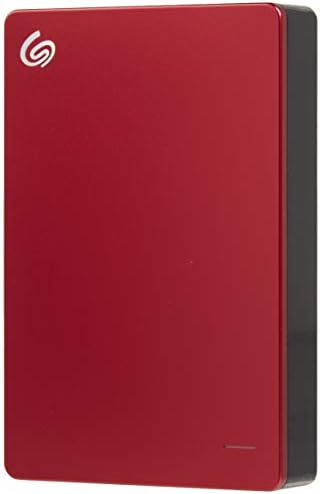 Seagate Backup Plus Portable 5TB External Hard Drive HDD – Red USB 3.0 for PC Laptop and Mac, 2 Months Adobe CC Photography (STDR5000103) by Unknown