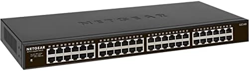 NETGEAR 48-Port Gigabit Ethernet Unmanaged Network Switch (GS348) by NETGEAR