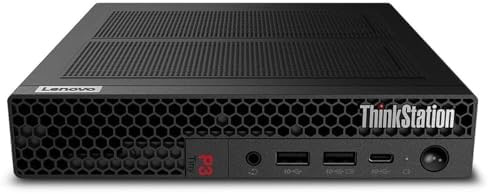 Lenovo ThinkStation P3 30H00011US Workstation - 1 x Intel Core i9 Tetracosa-core (24 Core) i9-13900T 13th Gen 1.10 GHz - 32 GB DDR5 SDRAM RAM - 1 TB SSD - Tiny (Renewed) - Image 6