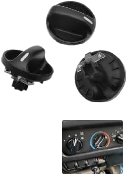 3 PCS Car AC Climate Control Knobs, Heater Fan Switch Knob Kit by Unknown