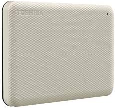Toshiba Canvio Advance 2TB Portable External Hard Drive USB 3.0, White - HDTCA20XW3AA by Toshiba