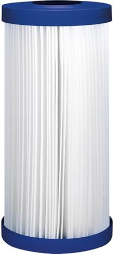 GE FXHSC Whole House Water Filter, Replacement for Water Filtration System, NSF Certified: Reduces Sediment, Rust & Other Impurities from Water, Replace Every 3 Months for Best Results, 1 Filter by Unknown