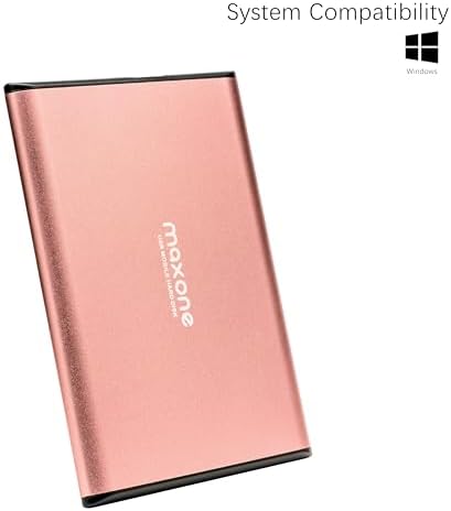 Maxone 500GB Ultra Slim Portable External Hard Drive HDD USB 3.0 Compatible - Image 3