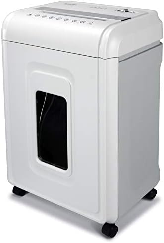 Aurora Heavy Duty High Security 16-Sheet Micro-Cut Shredder/Anti-Jam/60 Min Run Time/ 7-Gallon Pullout Basket and Casters, AU1680MA by Aurora