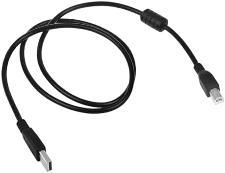 USB 2.0 PC Data Cable Cord Compatible with Avision AV50F FF-0803S, Avision AV100 Series AV121 AV122 AV122C2 AV176+ FL-1006S AV185+ FL-1010S AV186+ Desktop Document Receipt Sheetfed Scanner - Image 3
