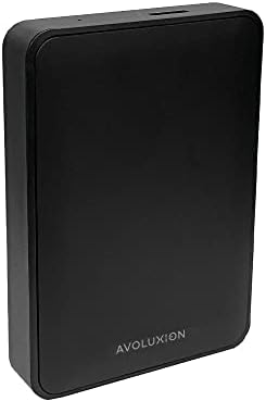 X1 5TB USB 3.0 Portable External Hard Drive for PC, Mac, PlayStation & Xbox (Black) - 2 Year Warranty by Avoluxion