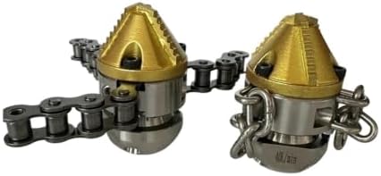Chain Nozzle, 3/8 1/2, 40L 70L, Rotating Pipeline Cleaning - Image 5