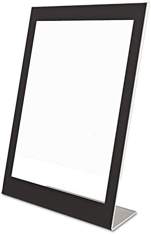 Deflecto 69775 Superior Image Black Border Sign Holder, Plastic, 8-1/2 x 11, Black/Clear - Image 4