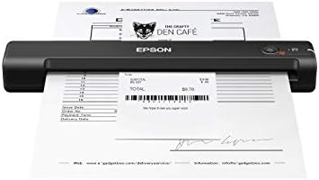 Epson Workforce ES-55R Mobile Receipt and Document Scanner with Receipt Management Software for PC and Mac by Unknown