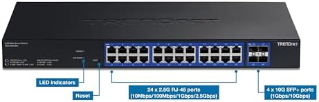 TRENDnet 28-Port Multi-Gig Web Smart Switch, TEG-3284WS - Image 3