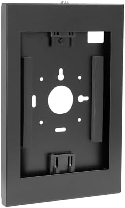 Mount-It! Anti-Theft iPad Wall Mount Holder, Lockable Low-Profile, Black - Image 2