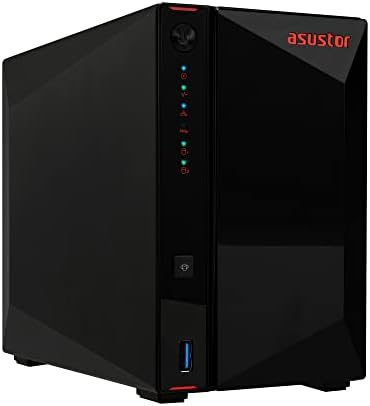 Asustor AS5402T 2 Bay NAS Storage for Content Creators & Video Editors by Asustor