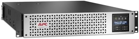 APC Smart-UPS 2200VA Lithium-ion UPS, SMTL2200RM2UC, Short Depth, Pure Sine Wave Rack Mount UPS, SmartConnect Port + SmartSlot for Network Card, AVR, LCD - Image 3