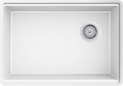 Kohler 33713-PC-CM6 Billings® 27" undermount single-bowl workstation kitchen sink, Matte White - Image 4