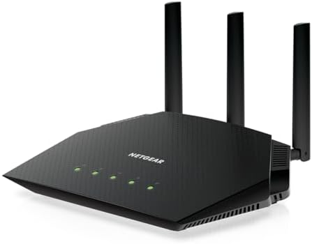 NETGEAR Nighthawk WiFi 6 Router (RAX36) – Router Only, AX3000 3 Gbps Wireless Speed – Dual-Band Gigabit Internet – Covers 2,000 sq. ft., 25 Devices – Built-in VPN, USB 3.0, Gaming by NETGEAR