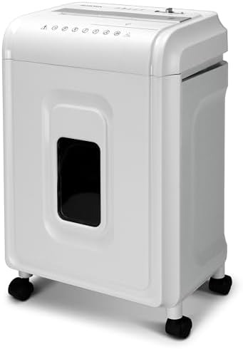 Aurora Anti-Jam 12-Sheet Cross-Cut Paper/CD and Credit Card Shredder with 4 Gallon Pullout Basket/Security Level P-4 - Image 6