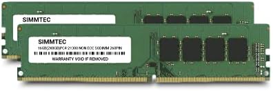 Simmtec RAM 16GB (2x8GB) DDR4 2666MHz DIMM PC4-21300 UDIMM Non-ECC 1.2V CL19 288-Pin Desktop Computer RAM Memory Upgrade Kit - Image 2