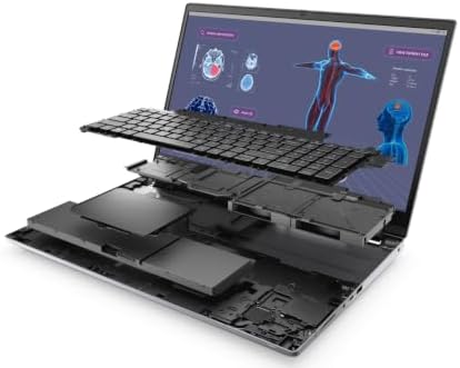 Dell Precision 7780 Mobile Workstation 17.3" FHD, Intel Core i9-13950HX, 32GB RAM, 512GB + 2TB NVMe SSD, NVIDIA RTX 4000 Ada 12GB, HDMI, USB-C, Wi-Fi, Bluetooth, Windows 11 Pro, Grey - Image 5