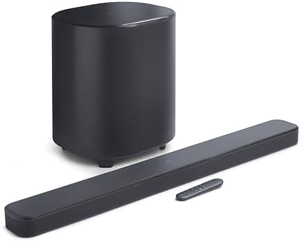 JBL BAR-500-MK2 Dolby Atmos Soundbar and 10" Wireless Subwoofer with a WireLogic Ruby 8ft Ultra High Speed 4K-8K-10K HDMI Cable (2025) - Image 2
