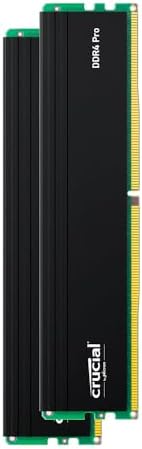 Crucial Pro 64GB DDR4 RAM Kit (2x32GB), 3200MHz (or 3000MHz or 2666MHz) Desktop Memory, Compatible with Intel and AMD Ryzen - CP2K32G4DFRA32A - Image 2