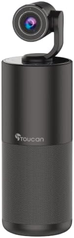 TOUCAN Conference HD Video Conference System, 1080P HD Camera, Speakerphone with 4 Microphones, Plug and Play USB Conference Camera for Zoom, Teams, Google Meet, Office and Home Office by TOUCAN