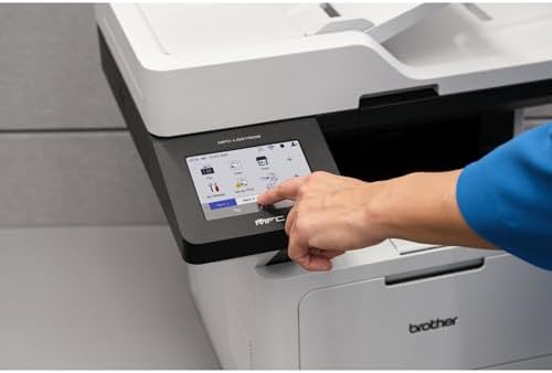 Brother Professional Laser Printer All-in-One with Scanner and Copier, High-Speed 50 ppm Monochrome Printing, Wireless Network Ready, Dual-Band WiFi, Auto 2-Sided Print (MFC-L5915DW) - Image 4