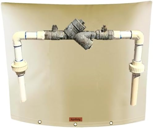 Backflow Preventer Insulation Pipe Cover for Outside by Aprllolg