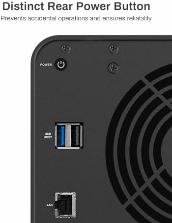 TERRAMASTER F2-212 2-Bay NAS Quad Core CPU, DDR4 RAM (Diskless) - Image 4