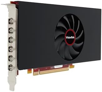 VisionTek AMD Radeon RX 580 8GB GDDR5 6X Mini DP Graphics Card - Image 7
