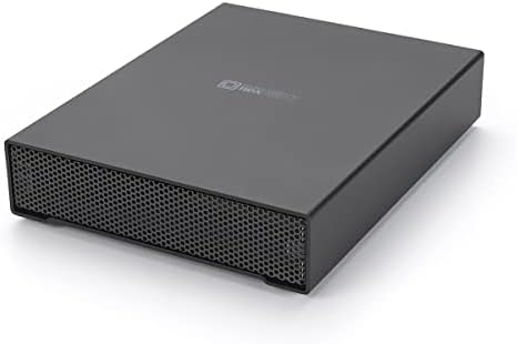 Oyen Digital HDX Pro C USB-C Aluminum External Hard Drive Enclosure with Fan (HDXP-C-RT) by OyenDigital