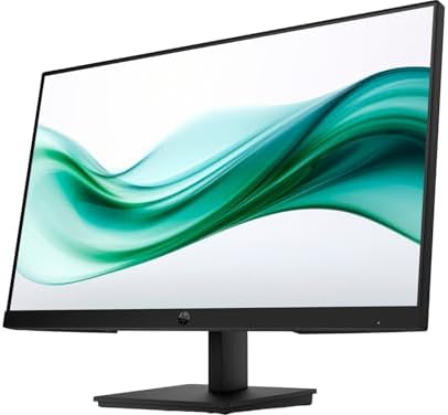 HP 24" Series 3 Pro 24" FHD Computer Monitor (1920x1080), 100Hz Anti-Glare Display, HDMI, VESA Mount, Black, Bundle with dockztorm hub and ErgoFlexy Dual Monitor Mount. (2Pack) - Image 5