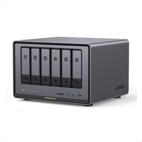 UGREEN NAS DXP6800 Pro 6-Bay for Teams, Small Businesses File Server by UGREEN