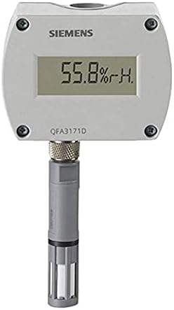 Humidity and Temperature Sensor High-Accuracy HVAC Climate Control Sensor for Industrial, Commercial, and Smart Building Automation Wall-Mounted Air Quality Monitor QFA3171D by Unknown