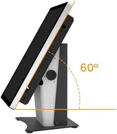 Kiosk VESA Display Stand All Metal for 15.6 inch Screen Monitor - BSC804BW - Image 4