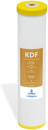 Express Water Kinetic Degradation Fluxion Replacement Filter, 4.5” x 20” by ExpressWater