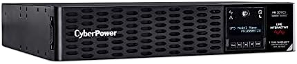 CyberPower PR2000RT2U Smart App Sinewave UPS System, 2000VA/2000W, 8 Outlets, 2U Rack/Tower, AVR, Black - Image 2