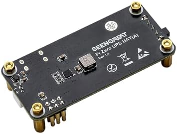 UPS HAT for Raspberry Pi Zero, Uninterruptible Power Supply Module, Plug-and-Play Ba-ttery Backup Board, Real-Time INA219 Ba-ttery Monitor, Supports 3.7 V Lithium Ba-ttery, Power Management Expansion - Image 4