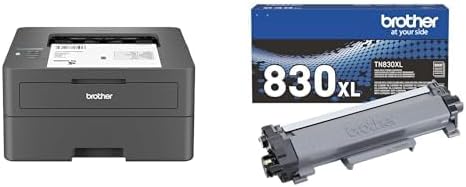 Brother HLL2405W Printer and TN830XL High Yield Toner by Unknown