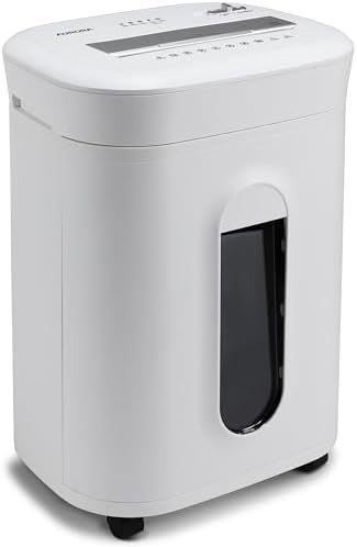 Aurora High-Security 10-Sheet Micro-Cut Paper and Credit Card Shredder with 6 Gallon Pullout Basket / 60 Mins Running Time/Security Level P-5 - Image 6