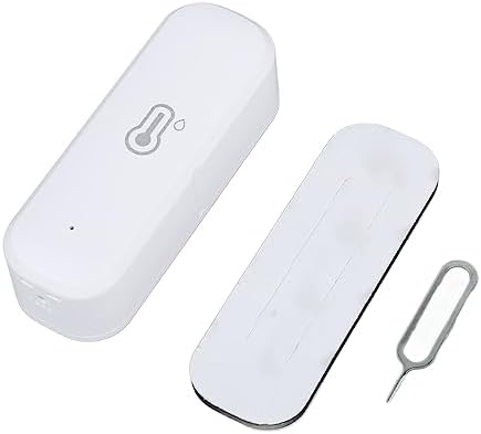 Smart Outdoor Temperature Humidity Sensor Hygrometer APP Remote Control for Remote Monitoring Alerts Thermometer Real Time Monitoring Accurate Readings for Freezer Fridge Pet Cage (for Zigbee Type) by LUCKDANO