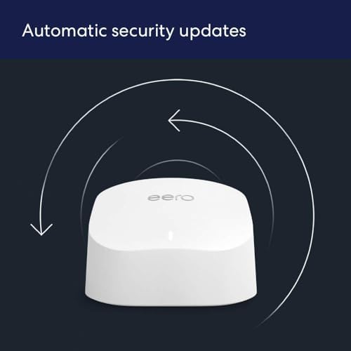 Amazon eero 6 mesh wifi extender with 1-month free eero Plus (auto-renews) - Add up to 1,500 sq. ft. of Wi-Fi 6 coverage to your existing eero mesh wifi network - Image 6