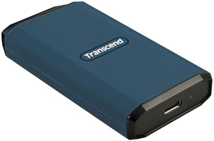 Transcend 1TB ESD410C Portable SSD Up to 2000MB/s USB3.2 Gen2x2, Waterproof by Transcend