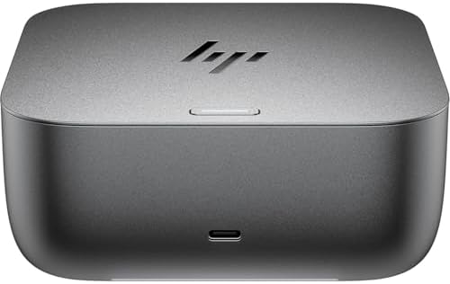 HP 280W Thunderbolt 4 Ultra Dock Port Replicator Bundle w/DKZ Hub (Universal Thunderbolt/USB-C Docking Station, Single Cable for Charging, Data Transfers to Any Brand Laptop) - Image 3