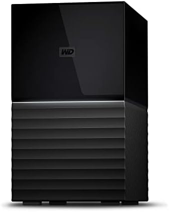 WD 16TB My Book Duo Desktop RAID External Hard Drive HDD, USB 3.1, With Password Protection and Auto Backup Software - WDBFBE0160JBK-NESN by WesternDigital