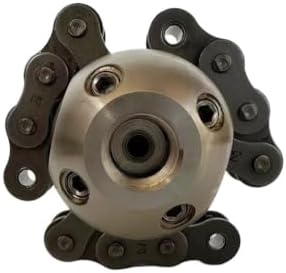 Chain Nozzle, 3/8 1/2, 40L 70L, Rotating Pipeline Cleaning - Image 3