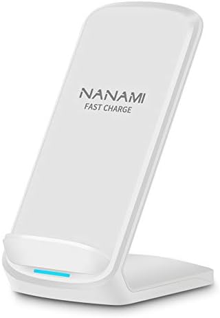 NANAMI Upgraded Fast Wireless Charger, Wireless Charging Stand for iPhone 18 Pro/18 Pro Max/17/17 Air/16/16 Plus/16 Pro/15/14 & Phone Charger Dock for Samsung Galaxy S26/S25/S24/S24 Ultra/S23/S22 by NANAMI