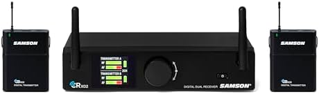 SAMSON Concert XD2 Dual Presentation Wireless Microphone System Lavaliere - Image 2