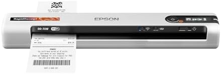 Epson RapidReceipt RR-70W Compact Mobile Document Scanner Receipt by Unknown